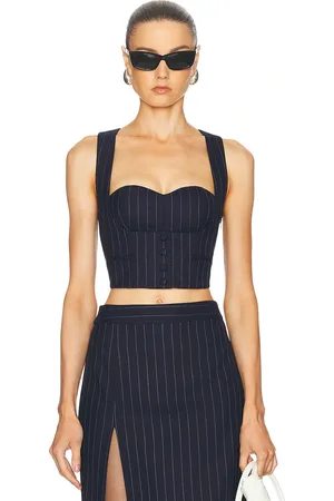Retrofete Monet Waistcoat in Navy