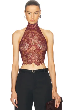 Retrofete Violet Top in Red