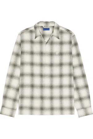 Saturdays NYC Mickey Cotton Linen Long Sleeve Shirt in