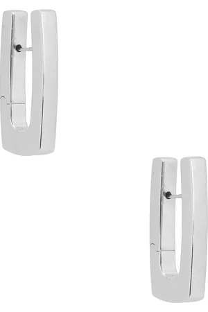 Bottega Veneta Hoop Earrings in Metallic