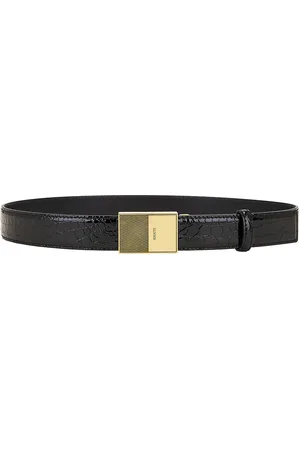 Khaite Elio 30mm Belt in Black