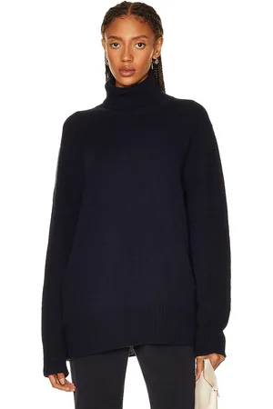The Row Stepny Sweater in Navy