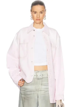 Acne Studios Long Sleeve Shirt in Rose
