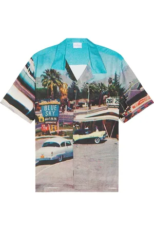 BLUE SKY INN Vintage Motel Shirt in Multi
