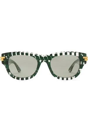 Bottega Veneta Bold Ribbon Sunglasses in