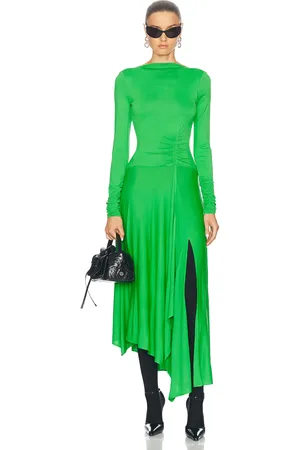 Acne Studios Else Dress in Green