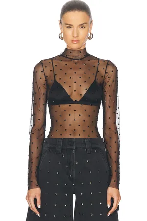 Retrofete Lilith Mesh Top in
