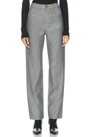 SLVRLAKE London Straight Leg in Grey