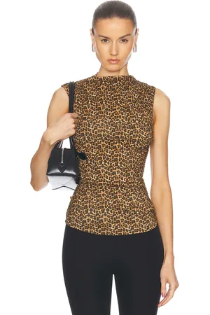 Miaou Cam Top in Brown