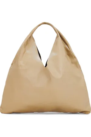 The Row Small Bindle Bag in Tan