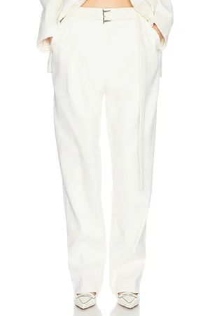 Helsa The Barrel Pant in White