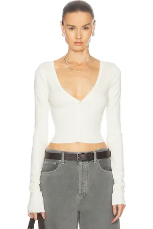 ÉTERNE Cropped Cardigan in
