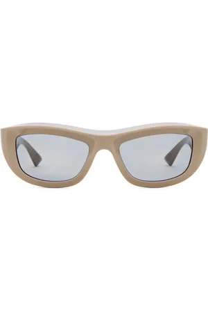 Bottega Veneta Avantgarde Ribbon Sunglasses in Brown