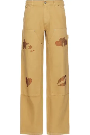 Sky High Farm Sh4u Double Knee Pants in Brown