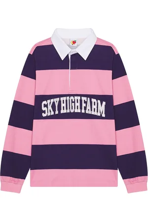 Sky High Farm Shf Rugby Polo in Pink