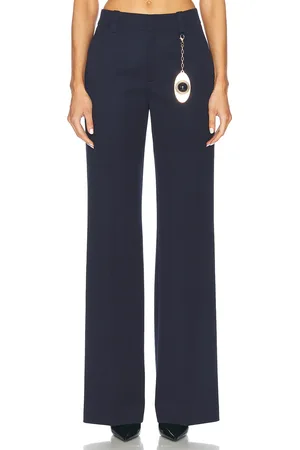 AREA Chain Plate Straight Leg Trouser in Navy