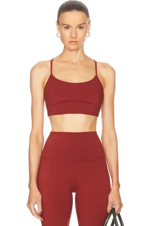 Varley Freesoft Emmie Bralette in Rust