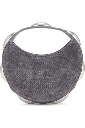 Alexander Wang Dome Circular Top Handle Bag in Grey