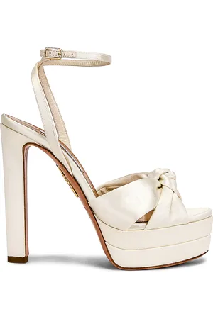 Aquazzura Cupid 130 Plateau Sandal in