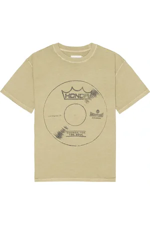HONOR THE GIFT Honor Vinyl Tee in Tan