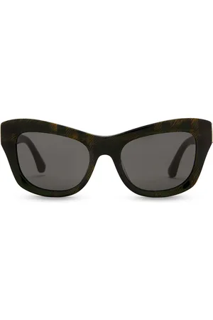 Burberry Square Sunglasses in Green
