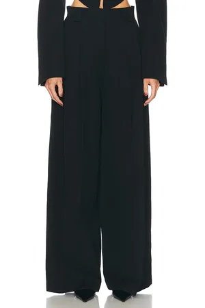 Alexander Wang High Waisted Wide Leg Pant in