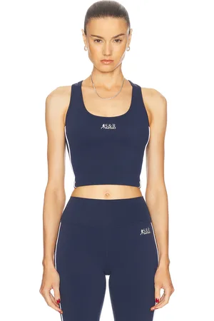 Sporty & Rich Runner Sports Tank Top in Navy