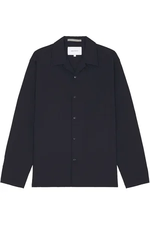 Norse projects Carsten Solotex Twill Shirt in Navy