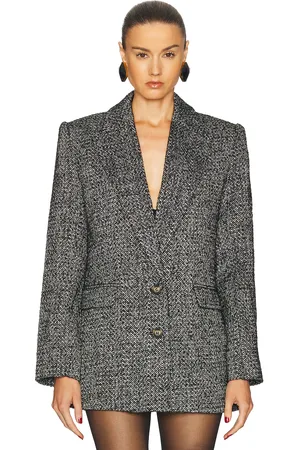 SER.O.YA Cecilia Blazer in Charcoal