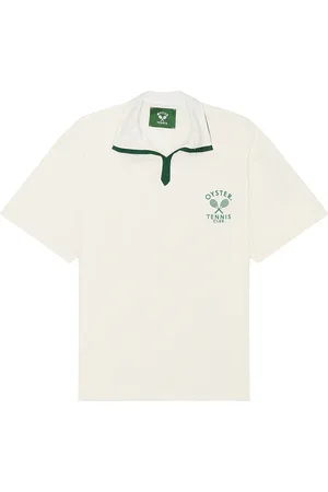 OYSTER Tennis Club On Court & Off Court Polo in White