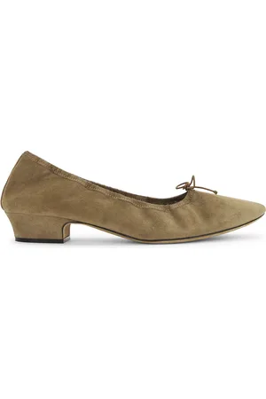 The Row Awar Ballerina Pump in Brown