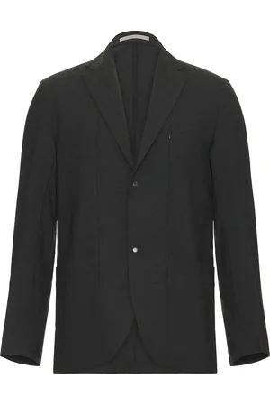 Norse projects Emil Cordura Tech Wool Blazer in Grey