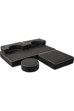 business & pleasure co. Modular Pillow Stack in Black