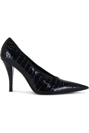 Retrofete Maureen Leather Pump in Navy