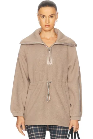 Varley Parnel Half Zip Fleece Pullover in Neutral