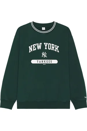 Sporty & Rich League Crewneck in Green