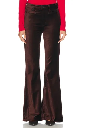 Citizens of Humanity Lilah Flare With Welt Pocket in Brown