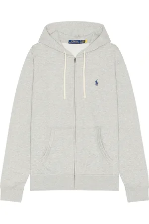 Ralph Lauren Full Zip Hoodie in Grey
