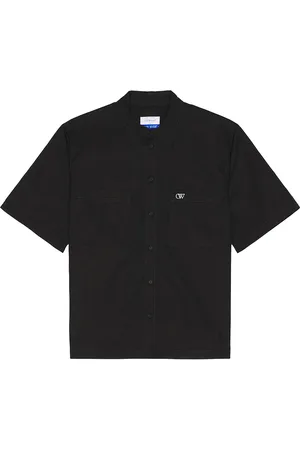 OFF-WHITE Embroidered Summer Heavycot Shirt in