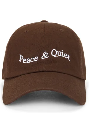 Museum of Peace and Quiet Wordmark Dad Hat in Grey