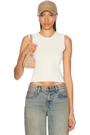 FEAR OF GOD Waffle Tank in White