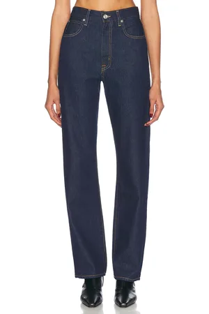SLVRLAKE London Straight Leg in Denim-Dark