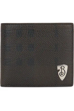 Burberry Bi Fold Wallet in Grey