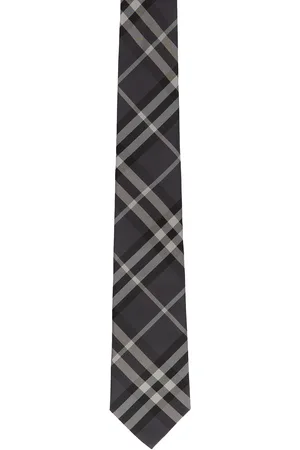 Burberry Vintage Scale Check Tie in Black