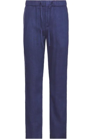 Frescobol Carioca Oscar Chino Pant in Blue