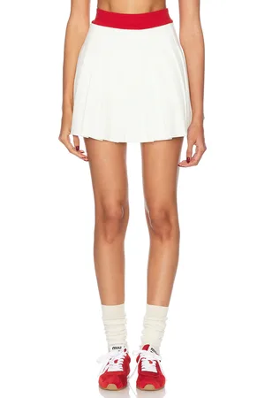Casablanca Pleated Mini Skirt in