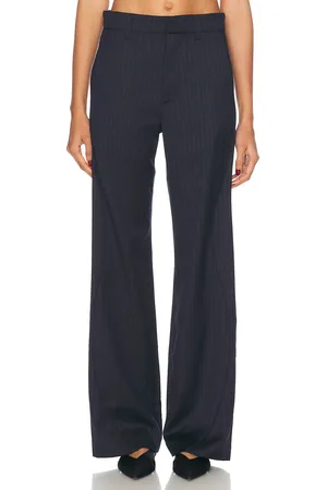 MIMCHIK Twist Trouser in Navy