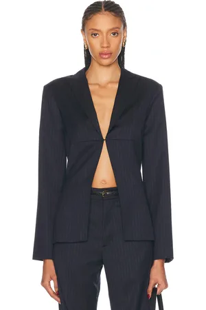 MIMCHIK Pinched Blazer in Navy