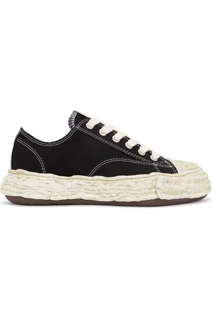 Maison Mihara Yasuhiro Peterson 23 Vintage Colored Original Sole Canvas Low Top Sneaker in