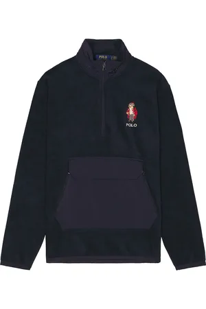 Ralph Lauren Long Sleeve Bear Sweatshirt in Navy